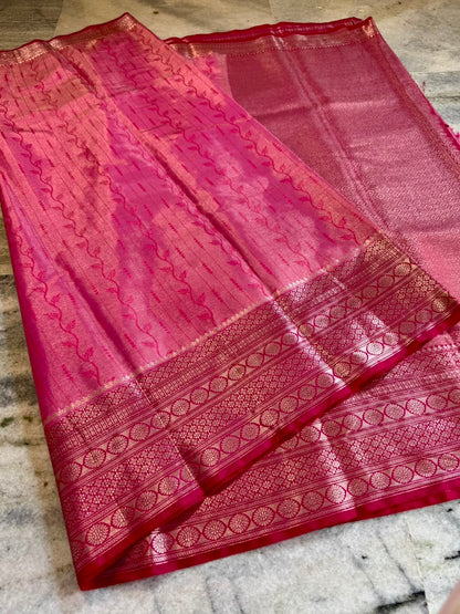 Banarasi trendy rao mango soft silk  sarees