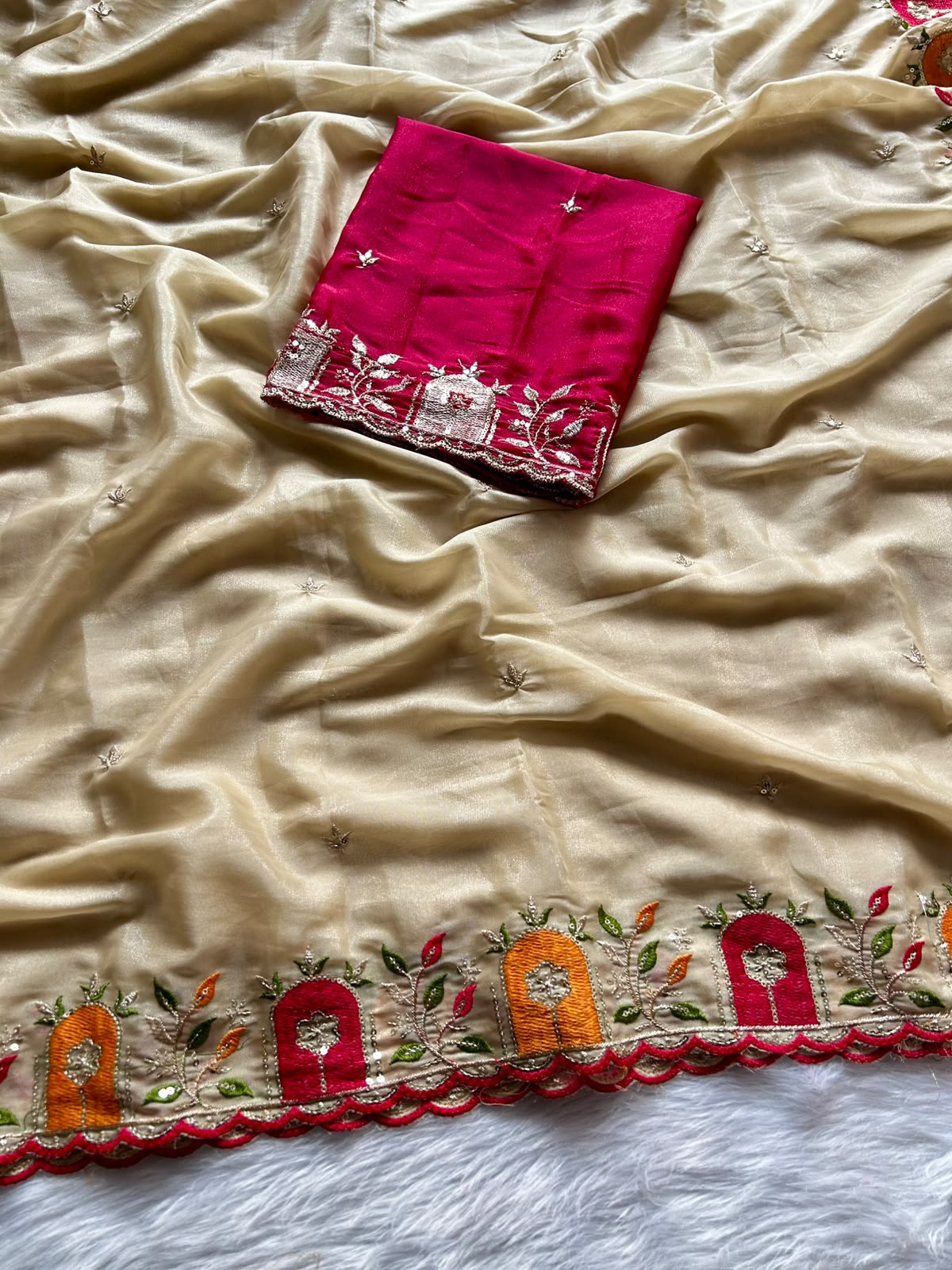 Georgette budget  sarees elegant and beautiful