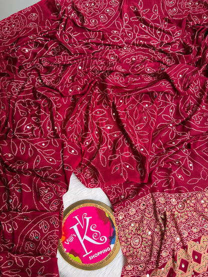Trendy Arjakh Sartin viscous silk sarees