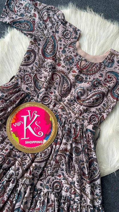 Pocket Kalamkari cafe gowns