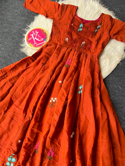 Café Embroidery Oo Sita  Gowns