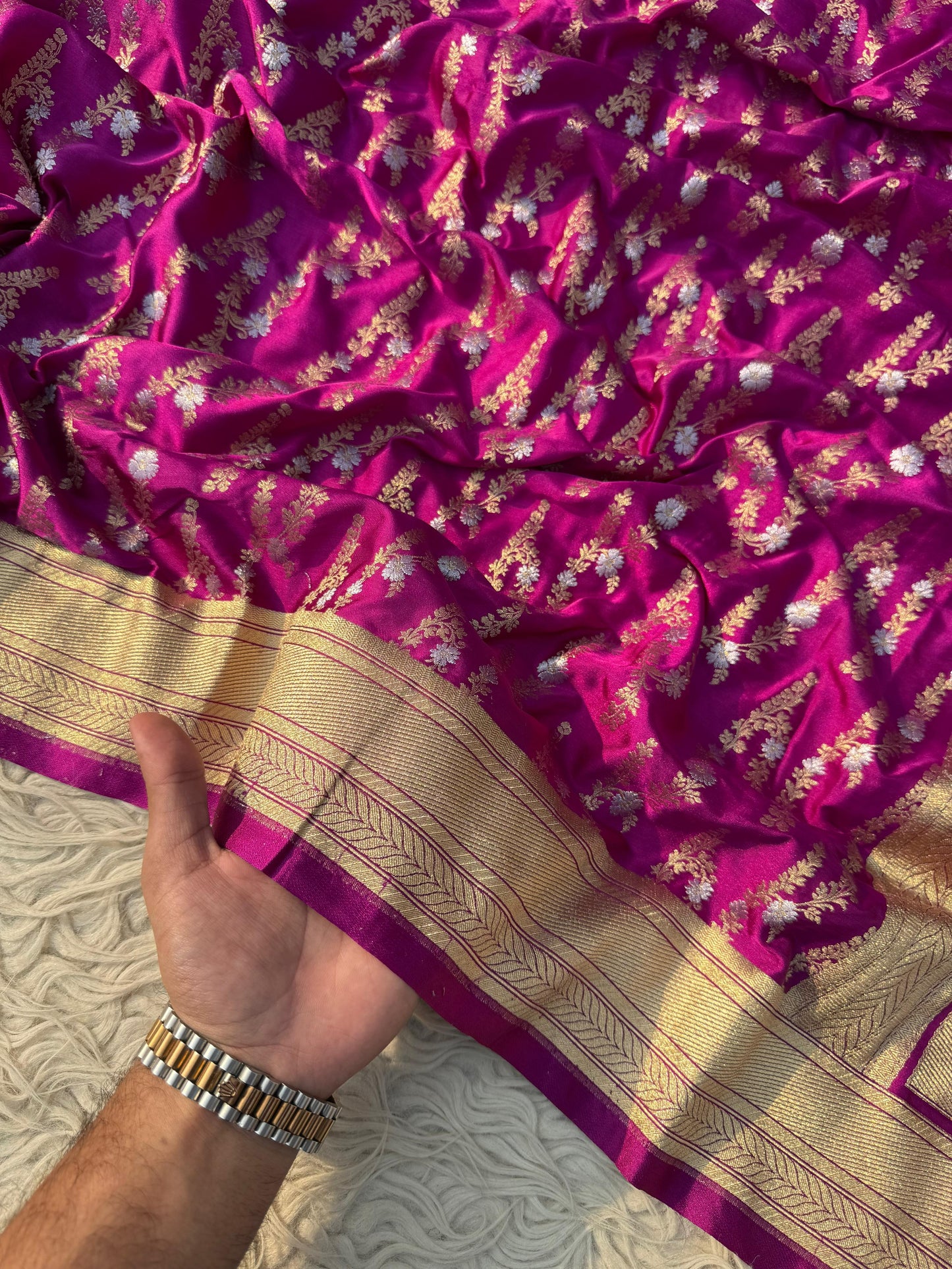 Premium Luxe Mashru Classic Saree