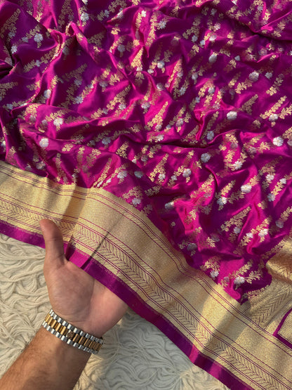 Premium Luxe Mashru Classic Saree