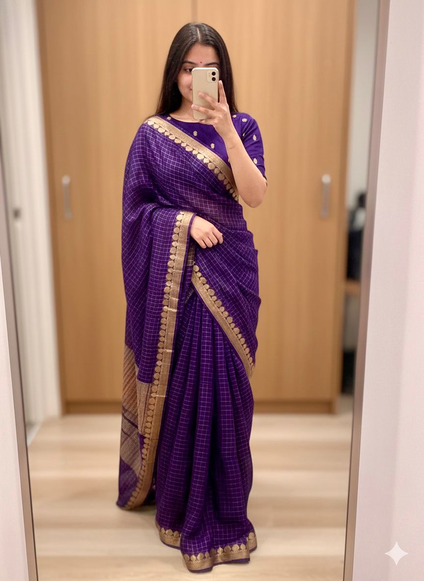 Viscose Georgette Budget Sarees