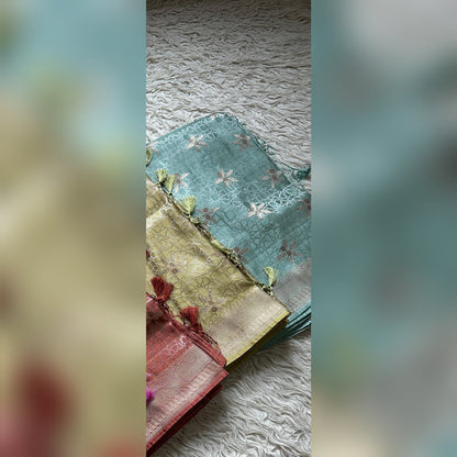 Banarasi mashru silk saree Luxe