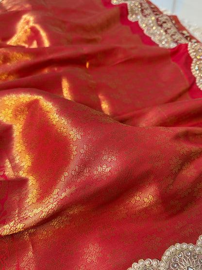 Banarasi Bridal Kanjeevaram saree