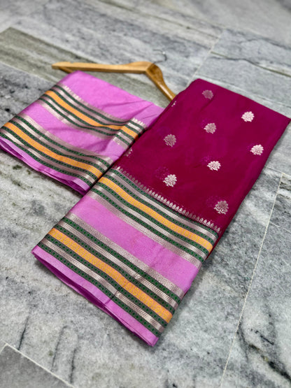 Banarasi  warm katan soft classic budget saree