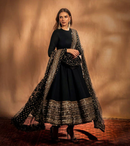 Aditi Roy style Anarkali Desginer set