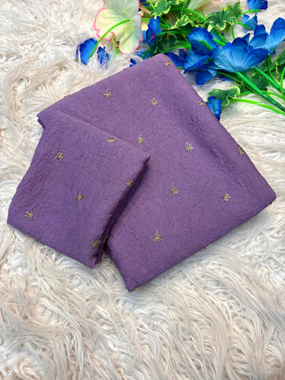 Budget Desginer Butta simple wear saree