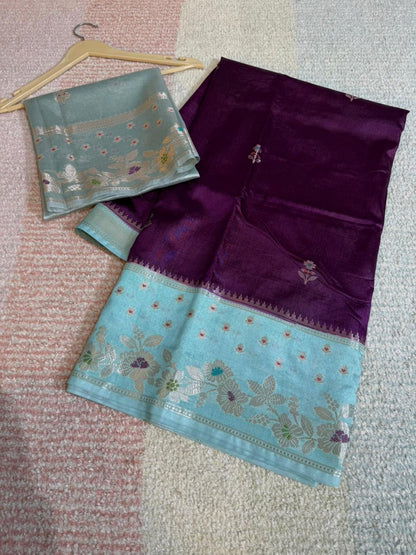Banarasi fancy trending Alfi designer saree