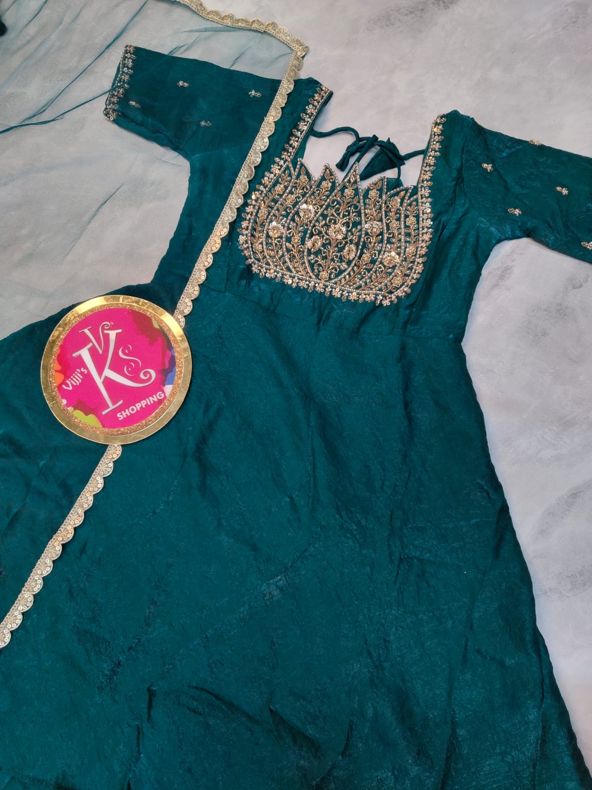 Fendi crush Lotus Cafe Gown