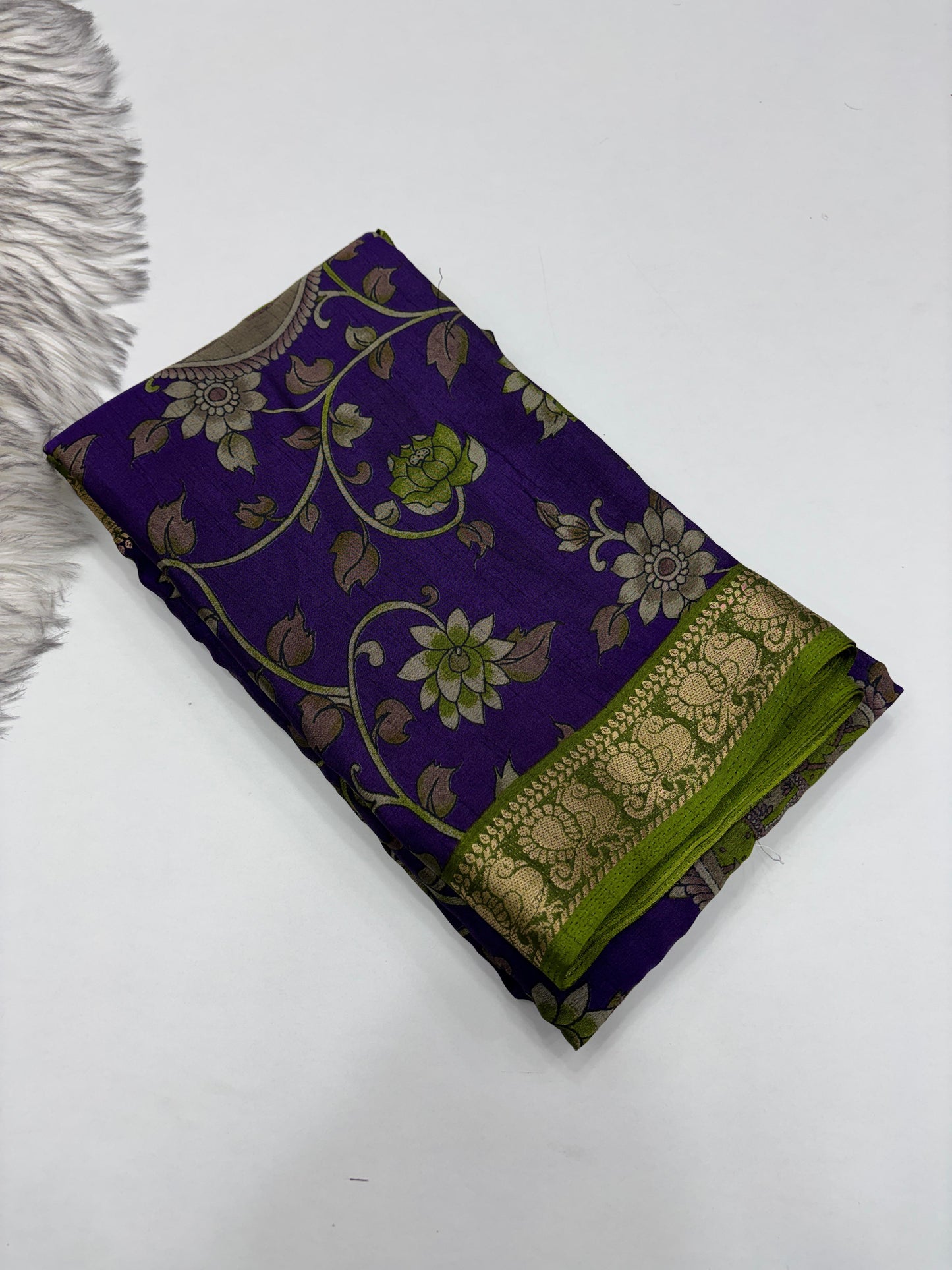 Budget friendly Kalamkari Dola
Silk saree