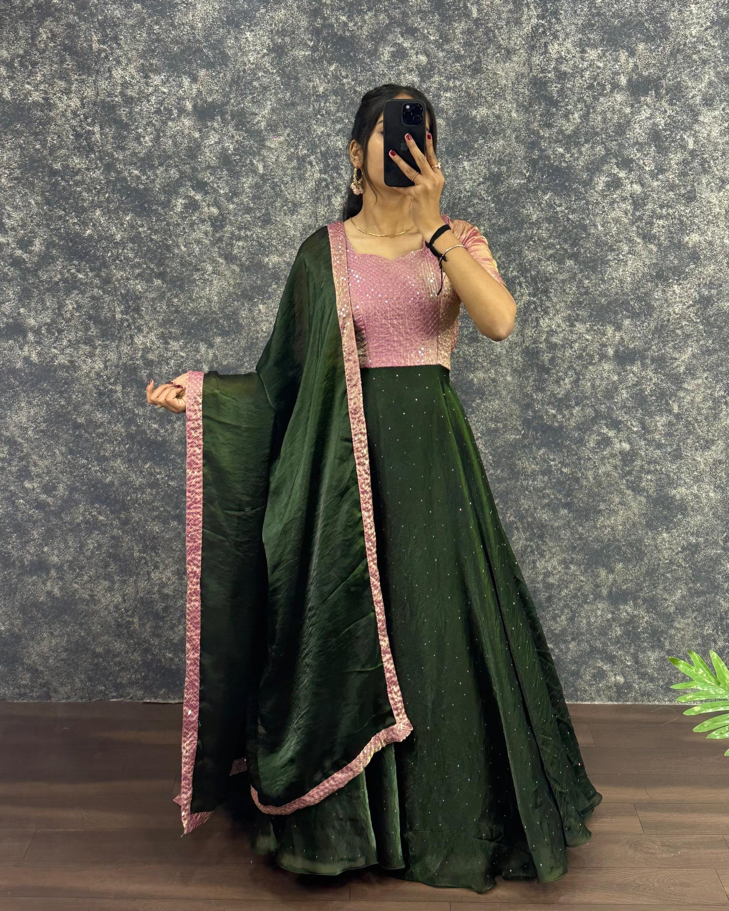 Café Style Soft fendy gowns