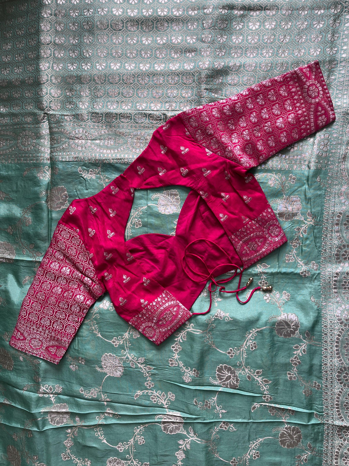 Royal Banaras Premium Classic saree with stitched blouses