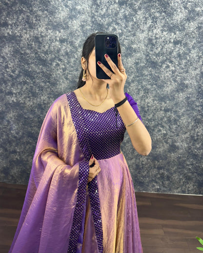 Café Style Soft fendy gowns