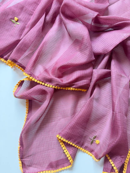 Kota Doriya saree with pure fabric and pure border budget