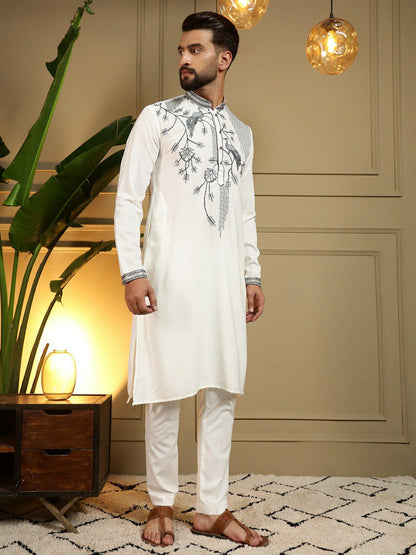 Gents work Embroidery kurta sets