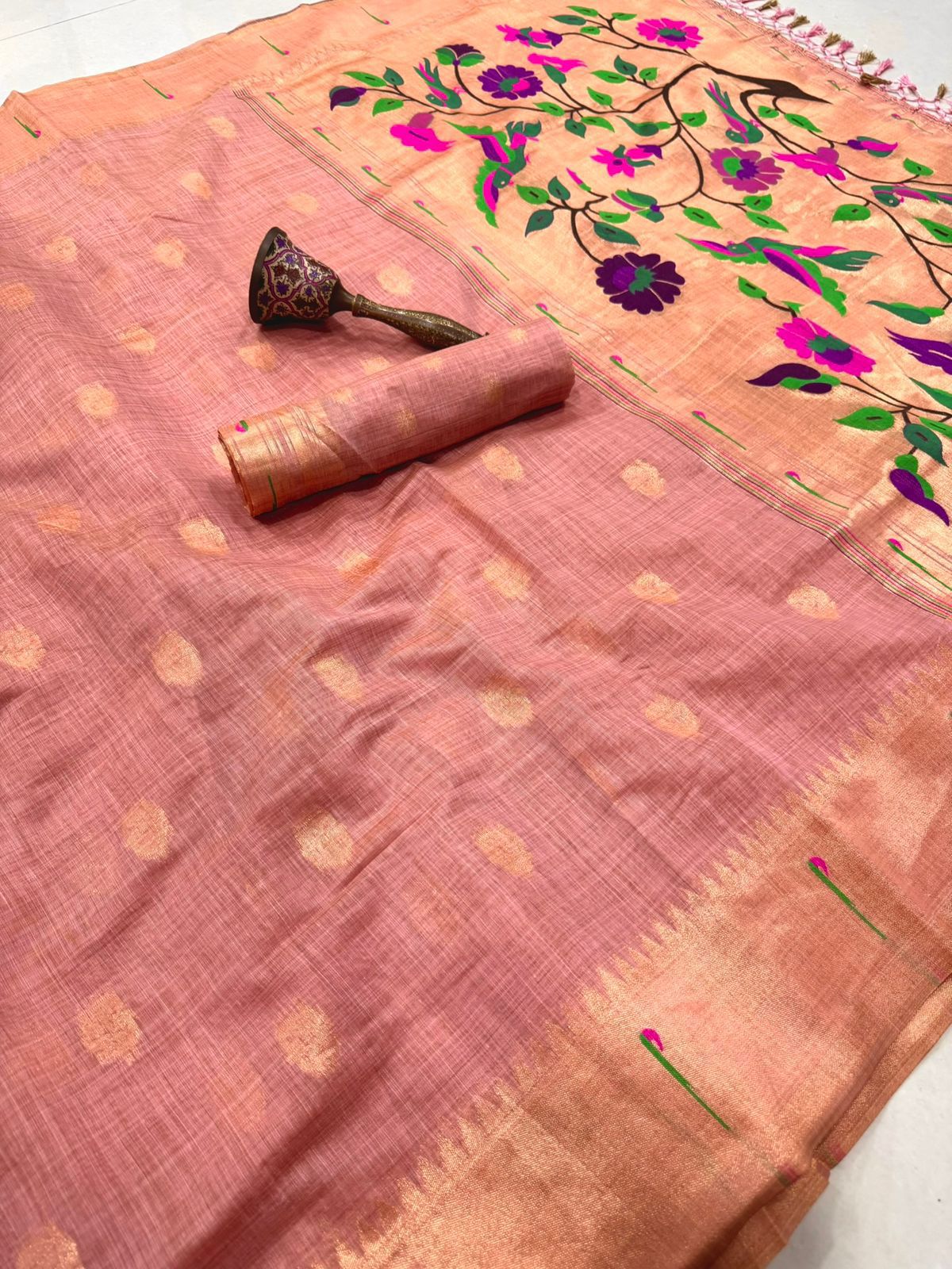 Munga Cotton Soft trendy look Budget muniya saree