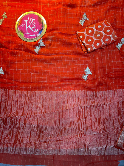 Pure Viscose Georgette Butterfly Beauty  trendy sarees