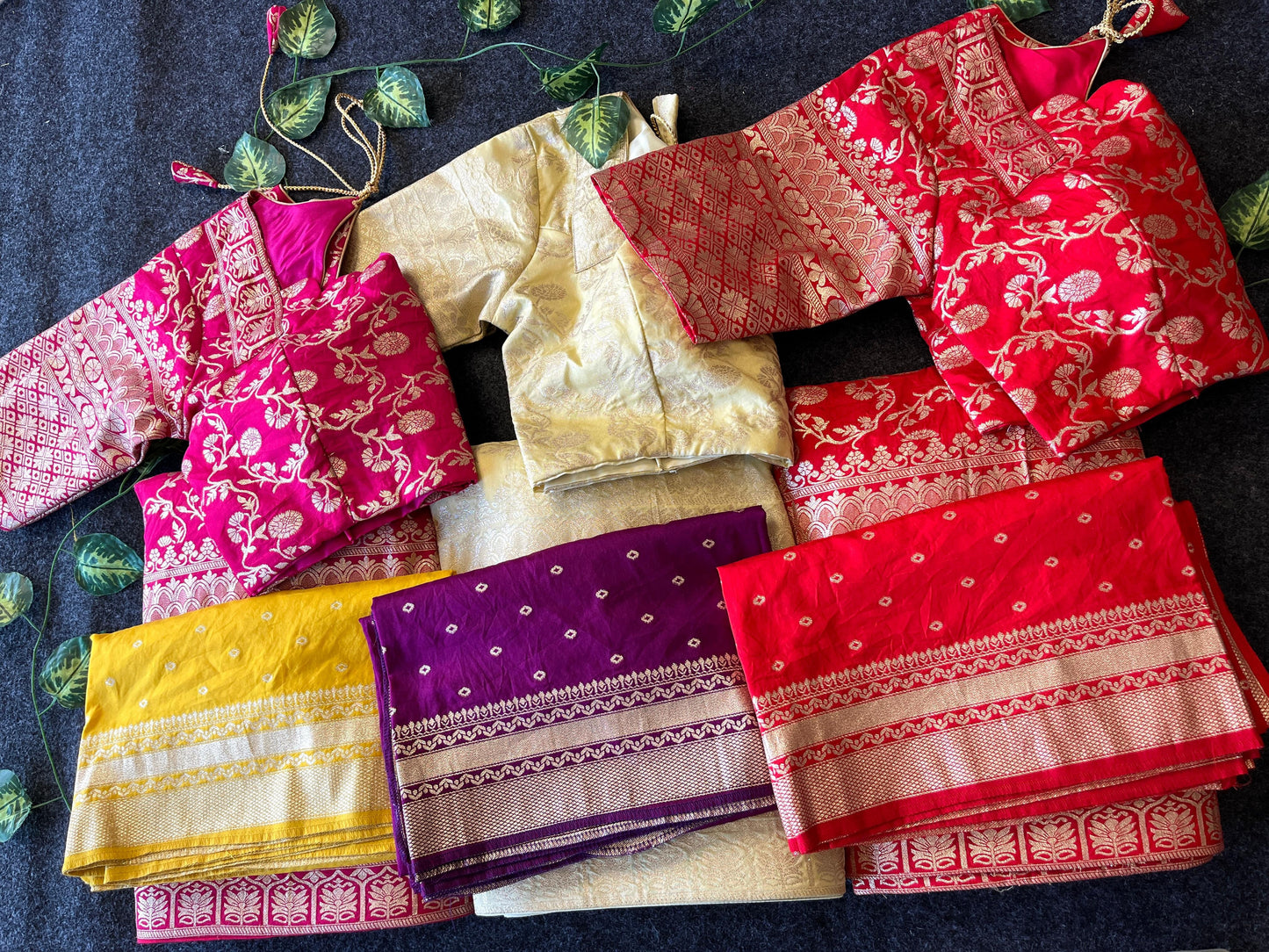 Pattu style south Indian festival lehenga for Ugadi