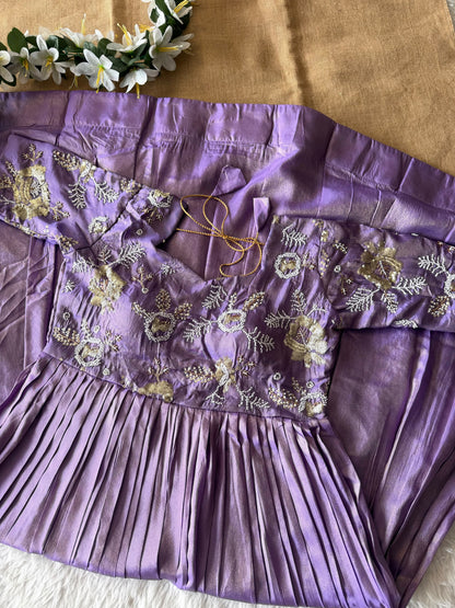 Party wear Maggam work gown