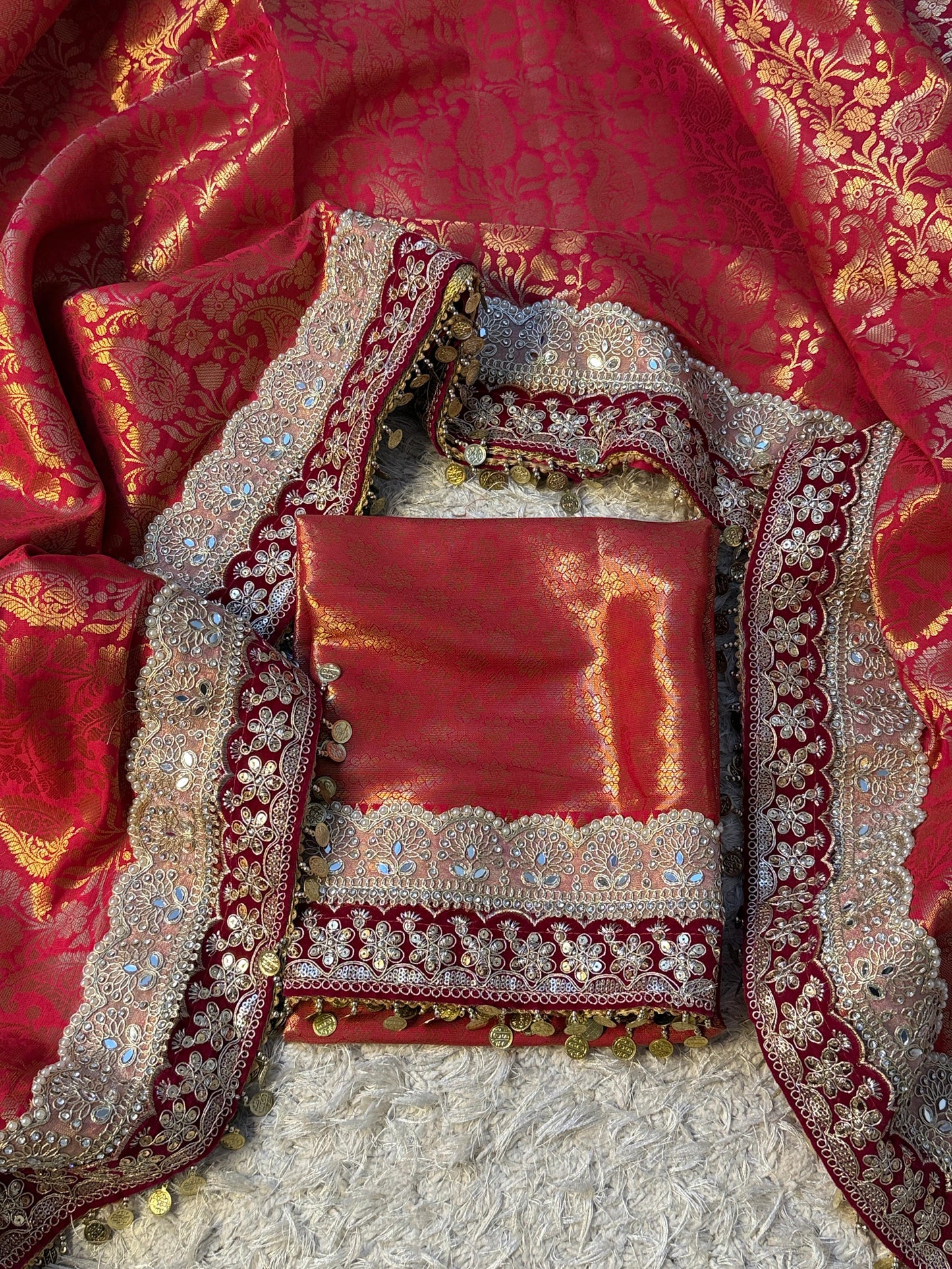 Banarasi Bridal Kanjeevaram saree