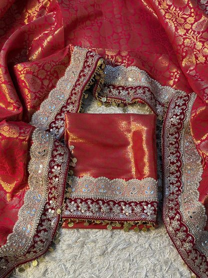 Banarasi Bridal Kanjeevaram saree