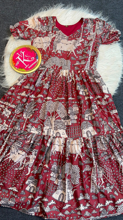 Muslim cotton cafe village style gowns