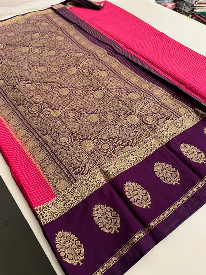 Banarasi Crape Classic Sarees