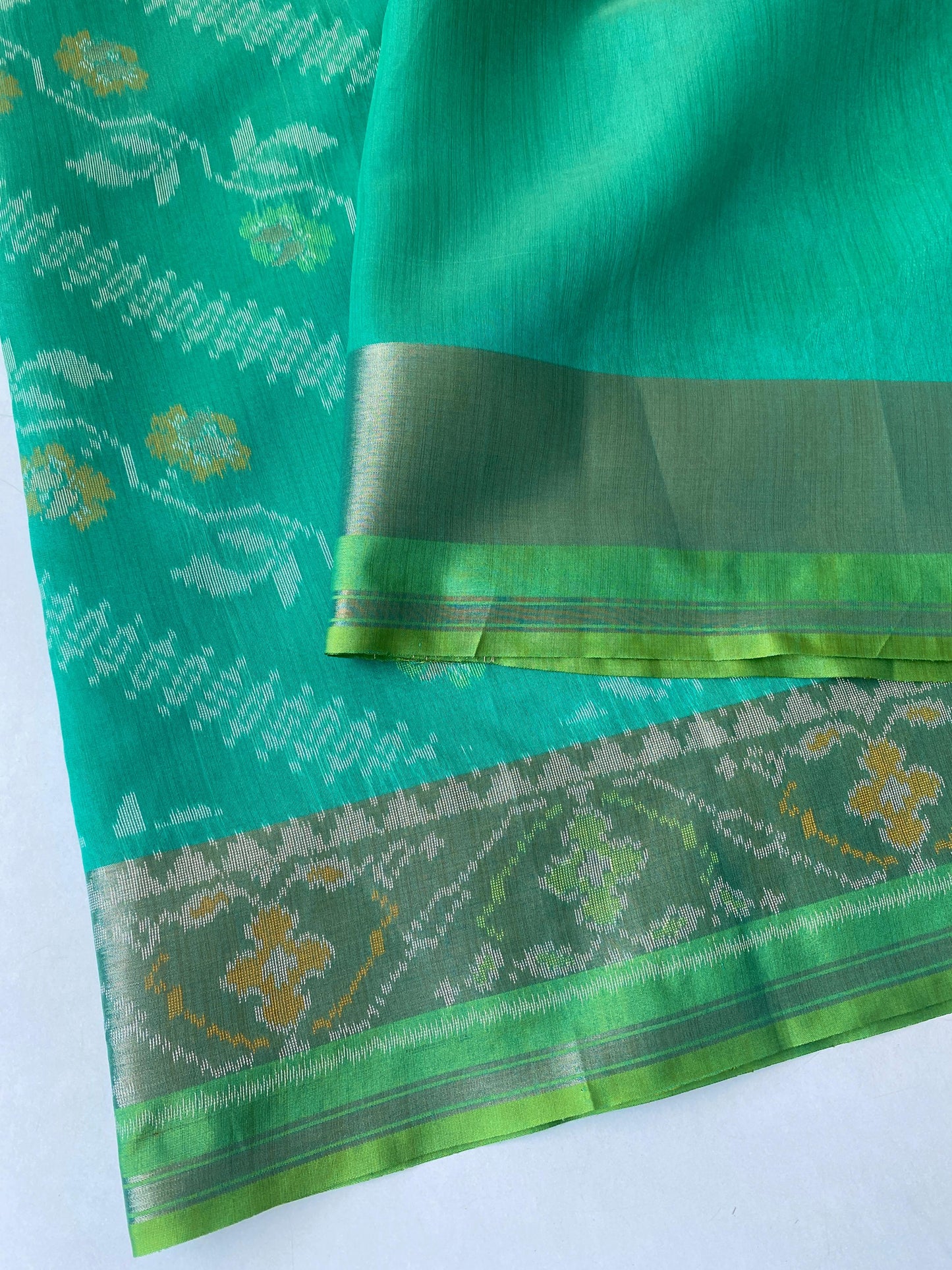Tussar Patola ikkat budget saree