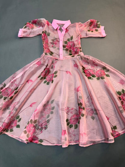 Floral Organza party gowns