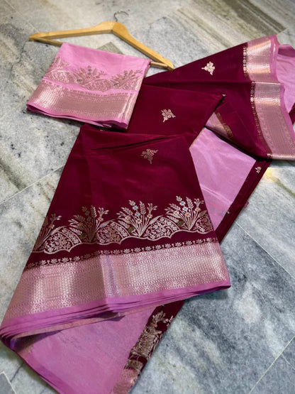 Vintage Katan silk premium Desginer saree