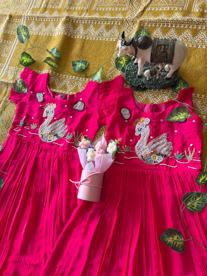 Princess Swan Kids Gown