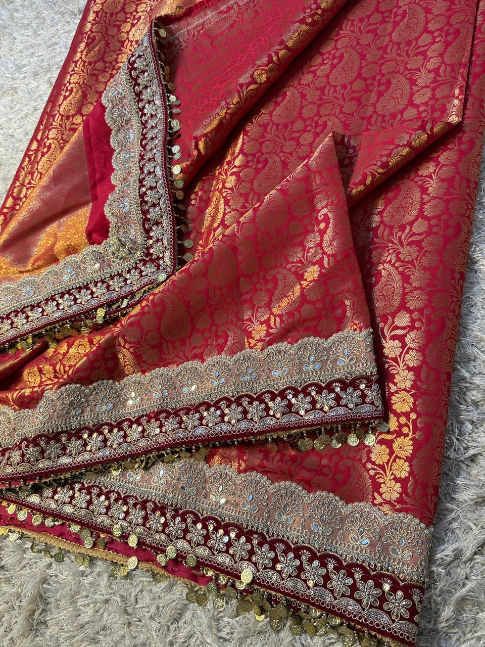 Banarasi Bridal Kanjeevaram saree