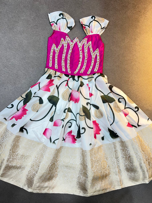 Kids Kutti Lotus gowns 🪷