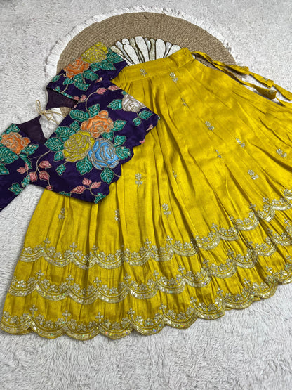 Kids 3 layer viscose tissue cute sets
