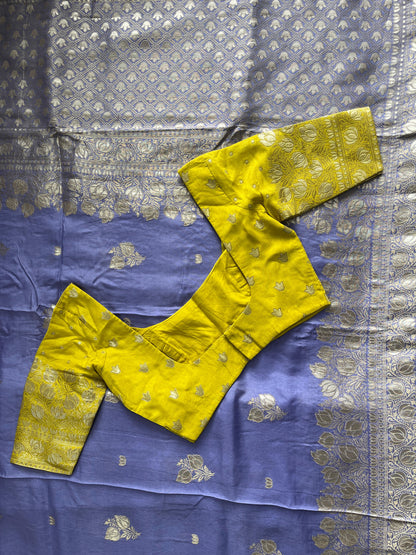Royal Banaras Premium Classic saree with stitched blouses