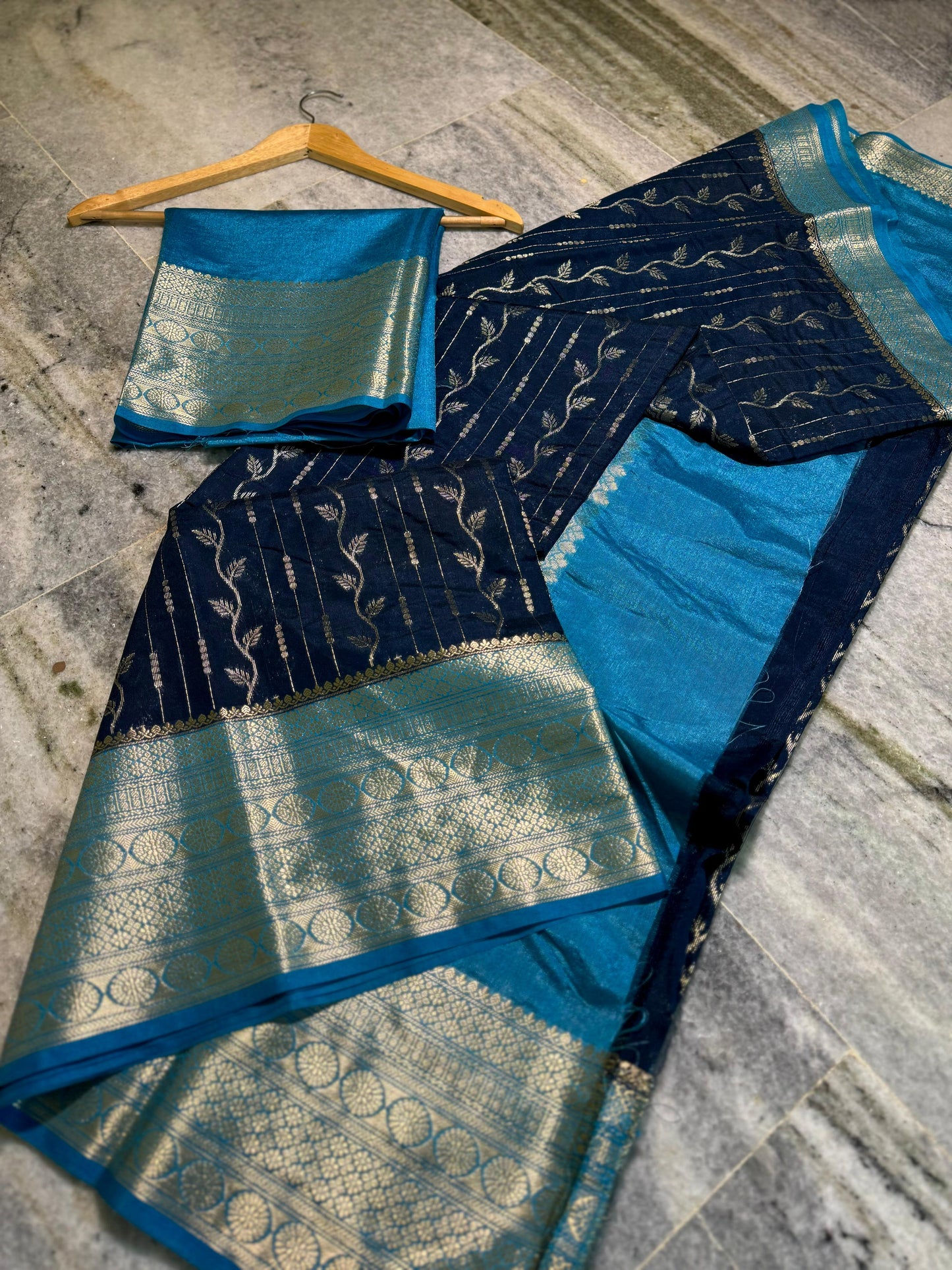 Budget Banarasi Handlooms’s semi chinya silk  sarees