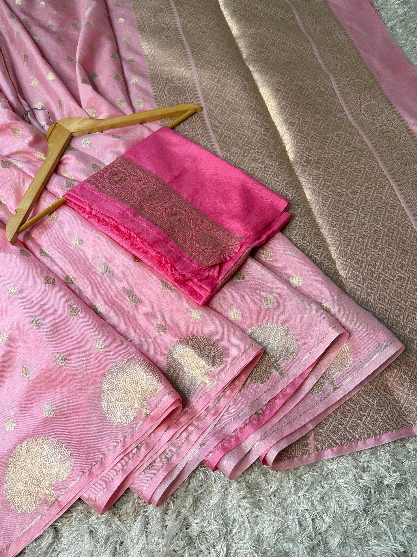 Luxe Classic Katan Super Soft Banarasi saree