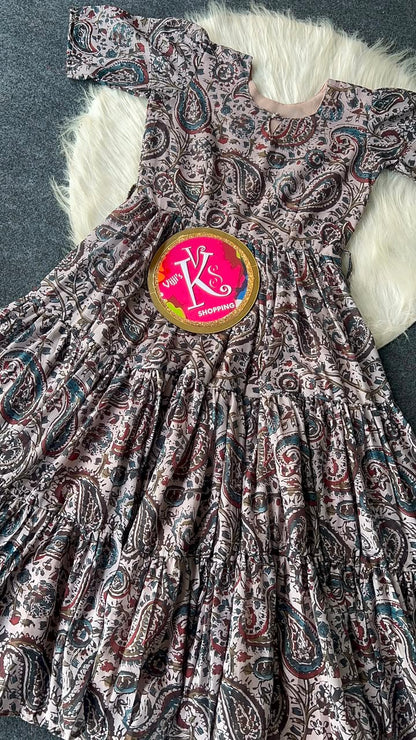 Pocket Kalamkari cafe gowns