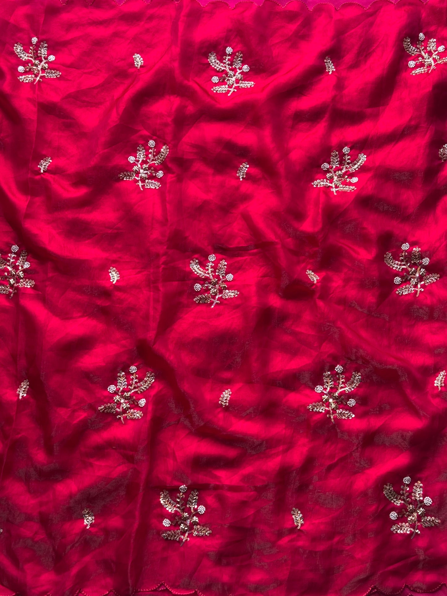 Stitched blouse saree-Soft space silk Saree