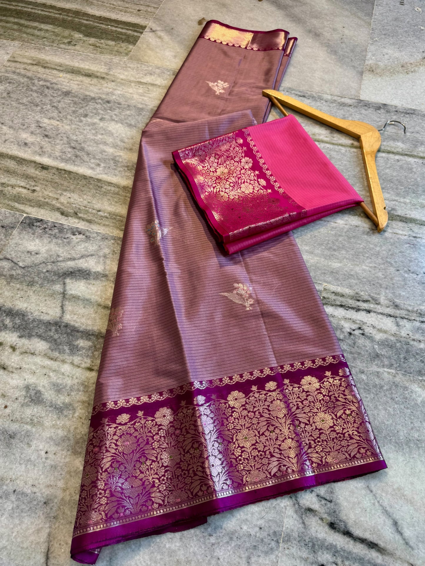 Budget classic traditional Katan soft silk saree