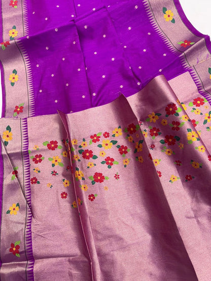Tussar silk  Paithani Classic sarees
