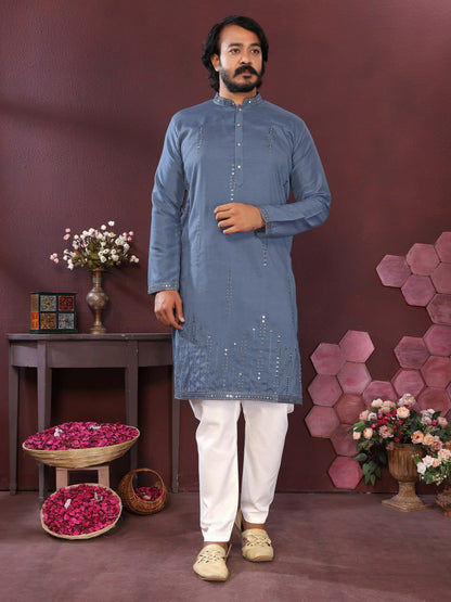 Smart Silk Gents kurta sets