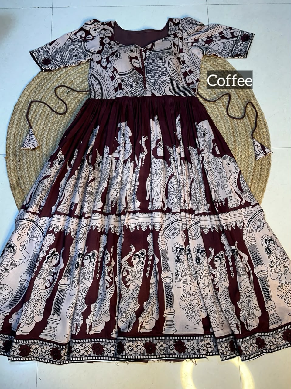 Kalamkari cafe friendly Gowns