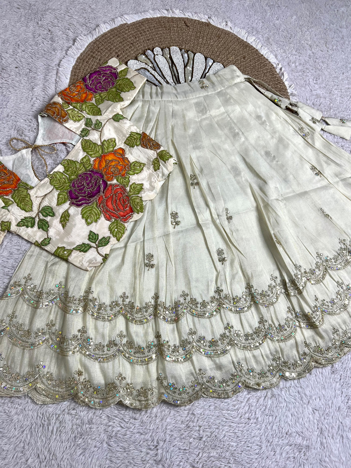 Kids 3 layer viscose tissue cute sets