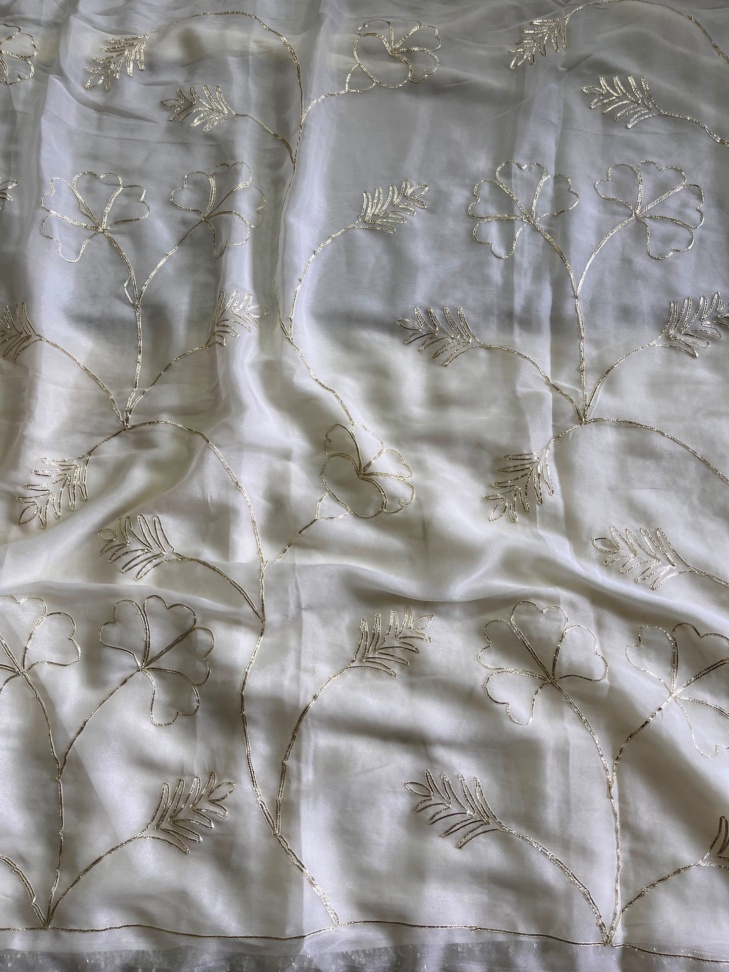 Budget Georgette gota work sarees