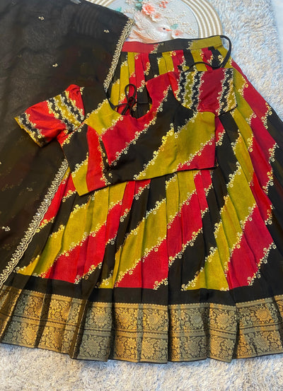 Soft Marshmellow silk budget lehenga set