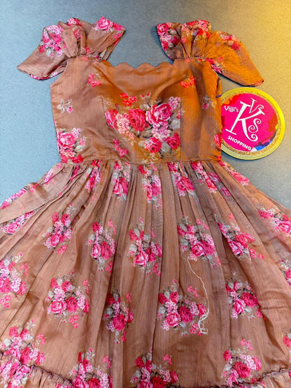 Cafe Chanderi Desginer gowns