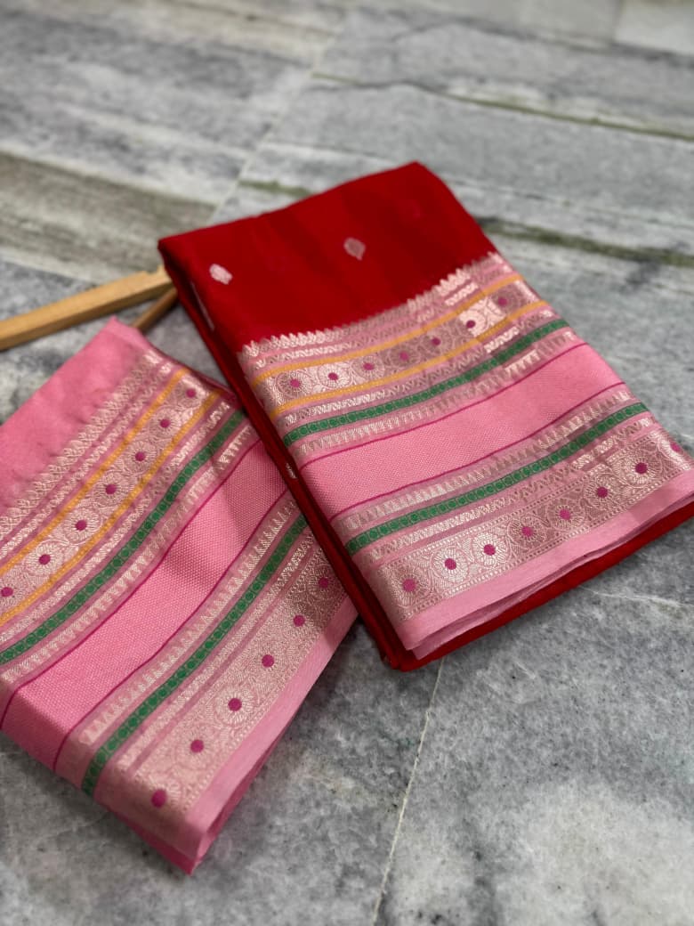 Budget Vintage Saree with classic warm silk